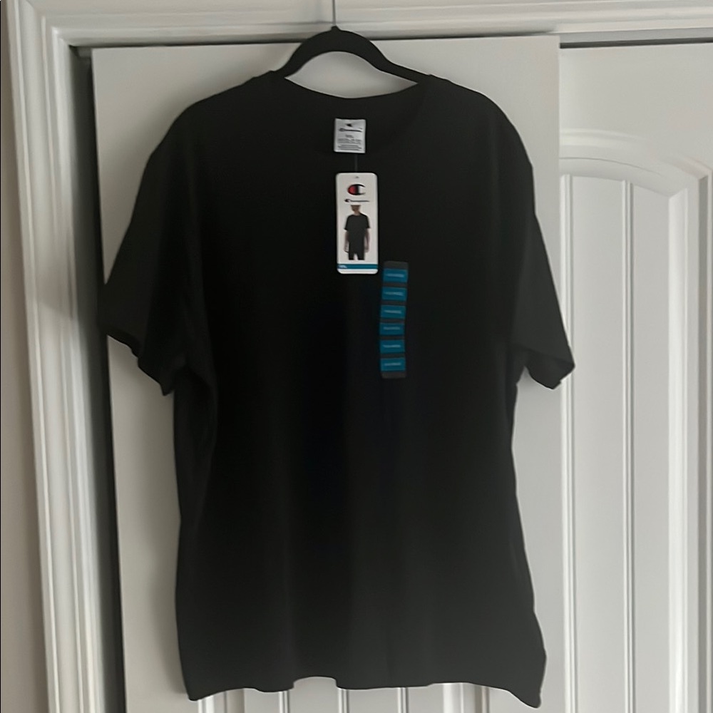 Champion Men's Classic Black Tee